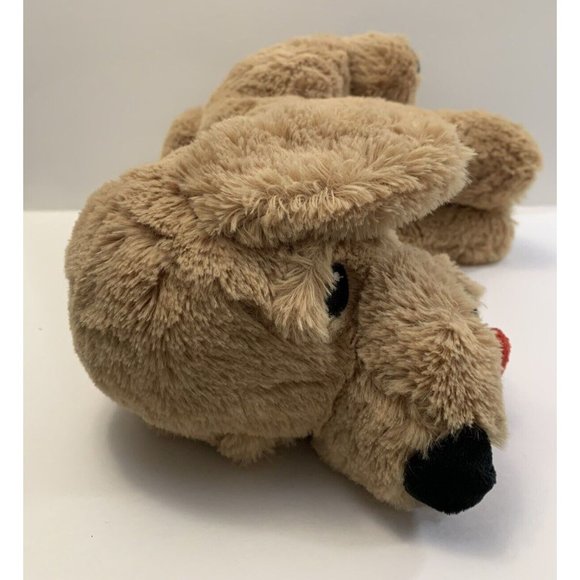 Ben Ben Plush Stuffed Animal Toy Puppy Dog Panting Tongue Embroidered Eyes - Picture 7 of 12